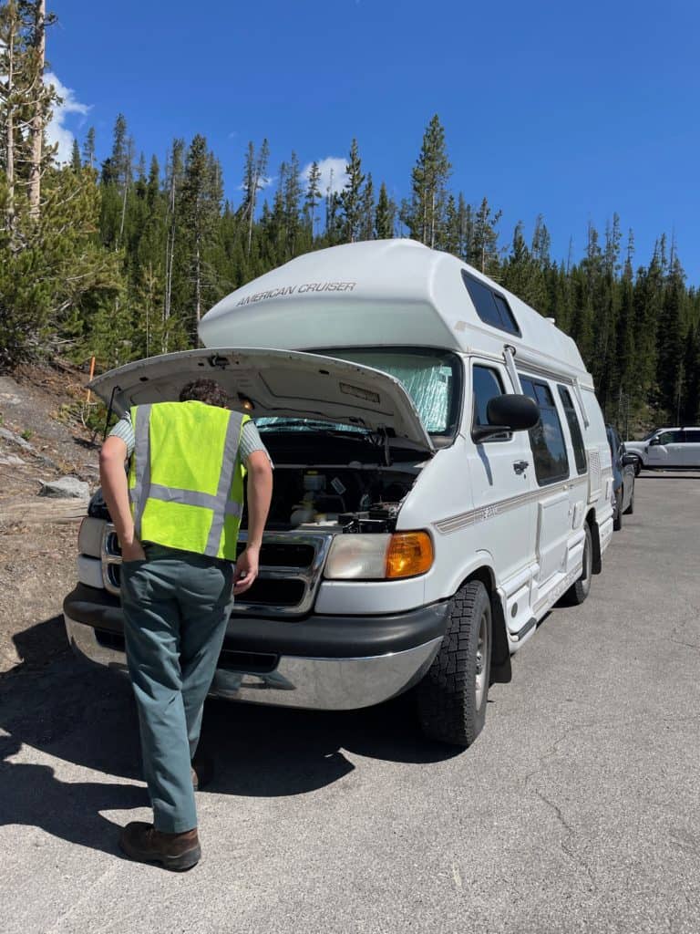 What should you do before your RV breaks down and a mechanic has to come to your rescue?