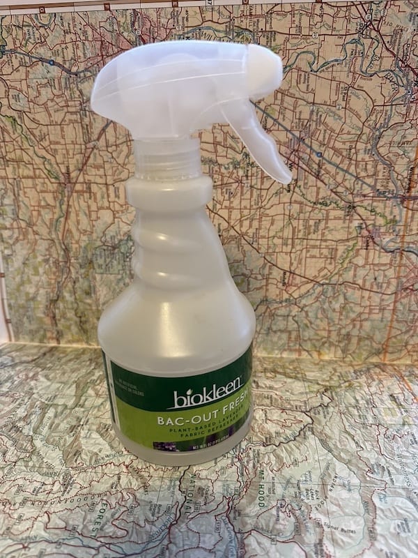 biokleen Bac-Out Fresh is great to take the smoke smell from clothing