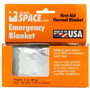 An Emergency Blanket is one of the top 10 hiking essentials. 