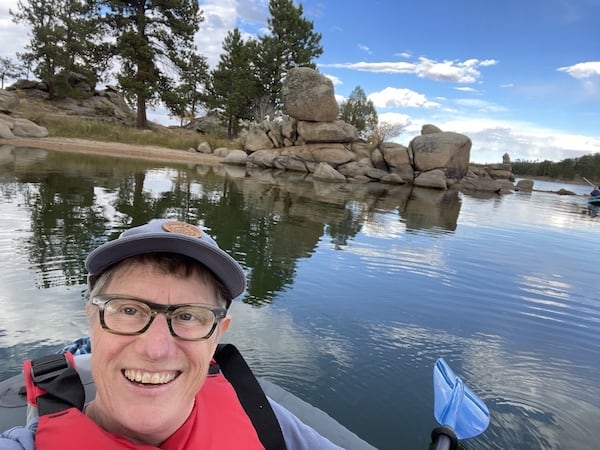 Kayaking on Red Feather Lakes
